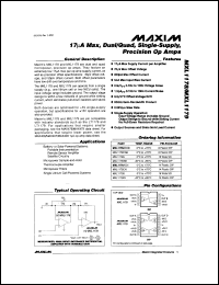 datasheet for MAX388CPN by Maxim Integrated Producs
