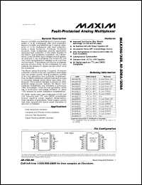 datasheet for MAX706PMJA by Maxim Integrated Producs