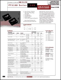 datasheet for PT3106A by Texas Instruments