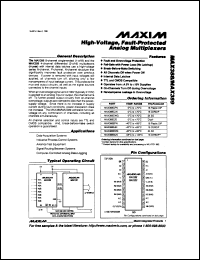 datasheet for MAX400MJA by Maxim Integrated Producs