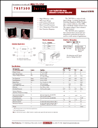 datasheet for 78ST305HC by Texas Instruments