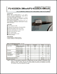 datasheet for FU-632SEA-6M23A by Mitsubishi Electric Corporation, Semiconductor Group