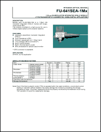 datasheet for FU-641SEA-1M2 by Mitsubishi Electric Corporation, Semiconductor Group
