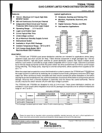 datasheet for TPS2048D by Texas Instruments