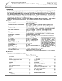 datasheet for M306N0M8T-XXXFP by Mitsubishi Electric Corporation, Semiconductor Group