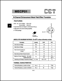 datasheet for MECP01 by Chino-Excel Technology Corporation