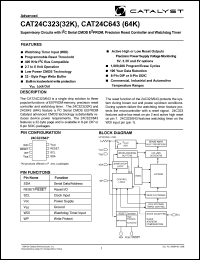 datasheet for CAT24C323PA-25TE13 by 