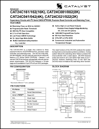 datasheet for CAT24C081PI-42TE13 by 