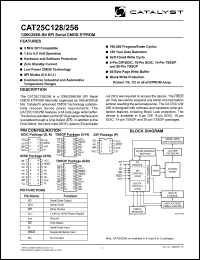 datasheet for CAT25C128K-TE13 by 