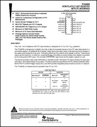 datasheet for PCA8550D by Texas Instruments