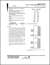 datasheet for SN54154J by Texas Instruments