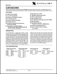 datasheet for CAT25C041S-17TE13 by 