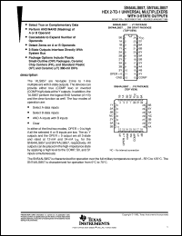 datasheet for 5962-87533013A by Texas Instruments