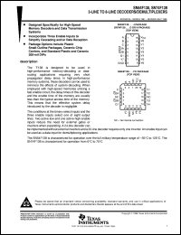 datasheet for JM38510/33701B2A by Texas Instruments