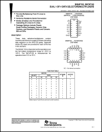 datasheet for JM38510/33902BFA by Texas Instruments