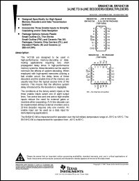 datasheet for JM38510/65802BEA by Texas Instruments