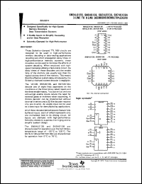 datasheet for JM38510/30701B2A by Texas Instruments