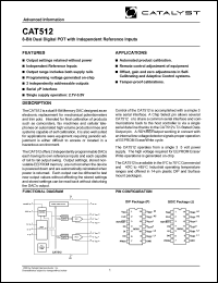 datasheet for CAT512PI-TE13 by 