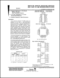 datasheet for JM38510/30702BFA by Texas Instruments