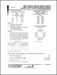 datasheet for JM38510/30903BFA by Texas Instruments