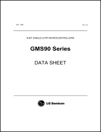 datasheet for GMS90C52 by 