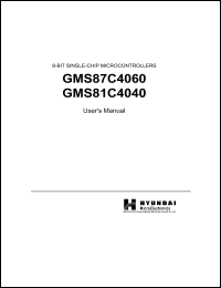 datasheet for GMS81C4060 by 