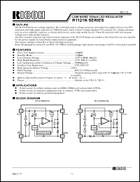 datasheet for R1121N151B-TR by 