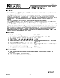 datasheet for R1221N23AA-TR by 