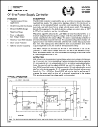 datasheet for UCC3889N by Texas Instruments