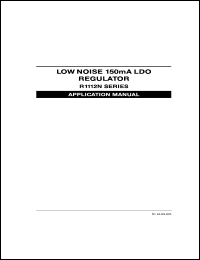 datasheet for R1112N18A-TL by 