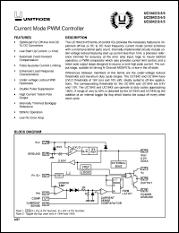 datasheet for UC3842D8TR by Texas Instruments