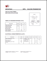 datasheet for 2SC5416LS by Wing Shing Electronic Co. - manufacturer of power semiconductors