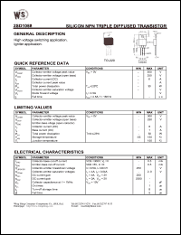 datasheet for 2SD1088 by Wing Shing Electronic Co. - manufacturer of power semiconductors