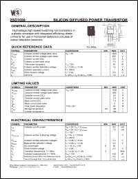 datasheet for 2SD1650 by Wing Shing Electronic Co. - manufacturer of power semiconductors