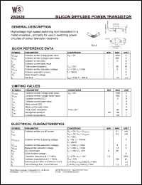 datasheet for 2SD820 by Wing Shing Electronic Co. - manufacturer of power semiconductors