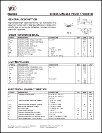 datasheet for 2SD869 by Wing Shing Electronic Co. - manufacturer of power semiconductors