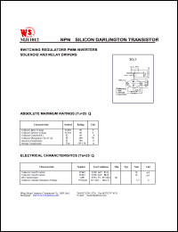 datasheet for MJ11012 by Wing Shing Electronic Co. - manufacturer of power semiconductors