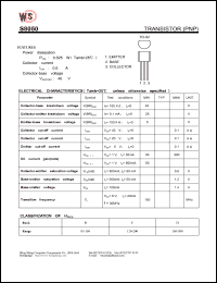 datasheet for S8050 by Wing Shing Electronic Co. - manufacturer of power semiconductors