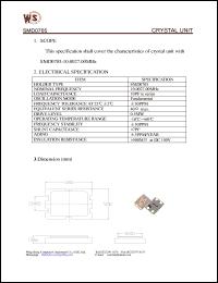 datasheet for SMD0705 by Wing Shing Electronic Co. - manufacturer of power semiconductors