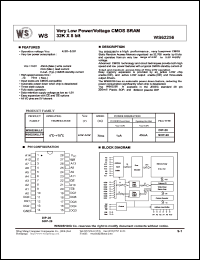 datasheet for WS62256LLP by Wing Shing Electronic Co. - manufacturer of power semiconductors