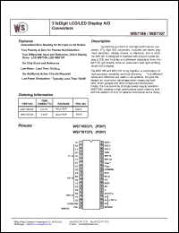 datasheet for WS7107CPL by Wing Shing Electronic Co. - manufacturer of power semiconductors