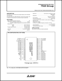 datasheet for M37532M4-XXXFP by Mitsubishi Electric Corporation, Semiconductor Group