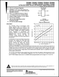 datasheet for TPS76933DBVR by Texas Instruments