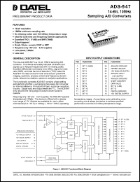 datasheet for ADS-947GC by 