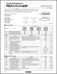 datasheet for KK25F40 by SanRex (Sansha Electric Mfg. Co., Ltd.)