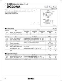 datasheet for DG20AA80 by SanRex (Sansha Electric Mfg. Co., Ltd.)