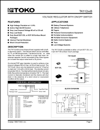 datasheet for TK11221BMCL by 