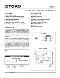 datasheet for TK11227MBX by 