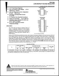 datasheet for TPS71025PWLE by Texas Instruments