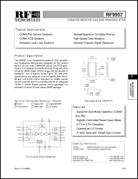 datasheet for RF9957 by RF Micro Devices (RFMD)